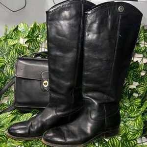 Frye black Leather Boots